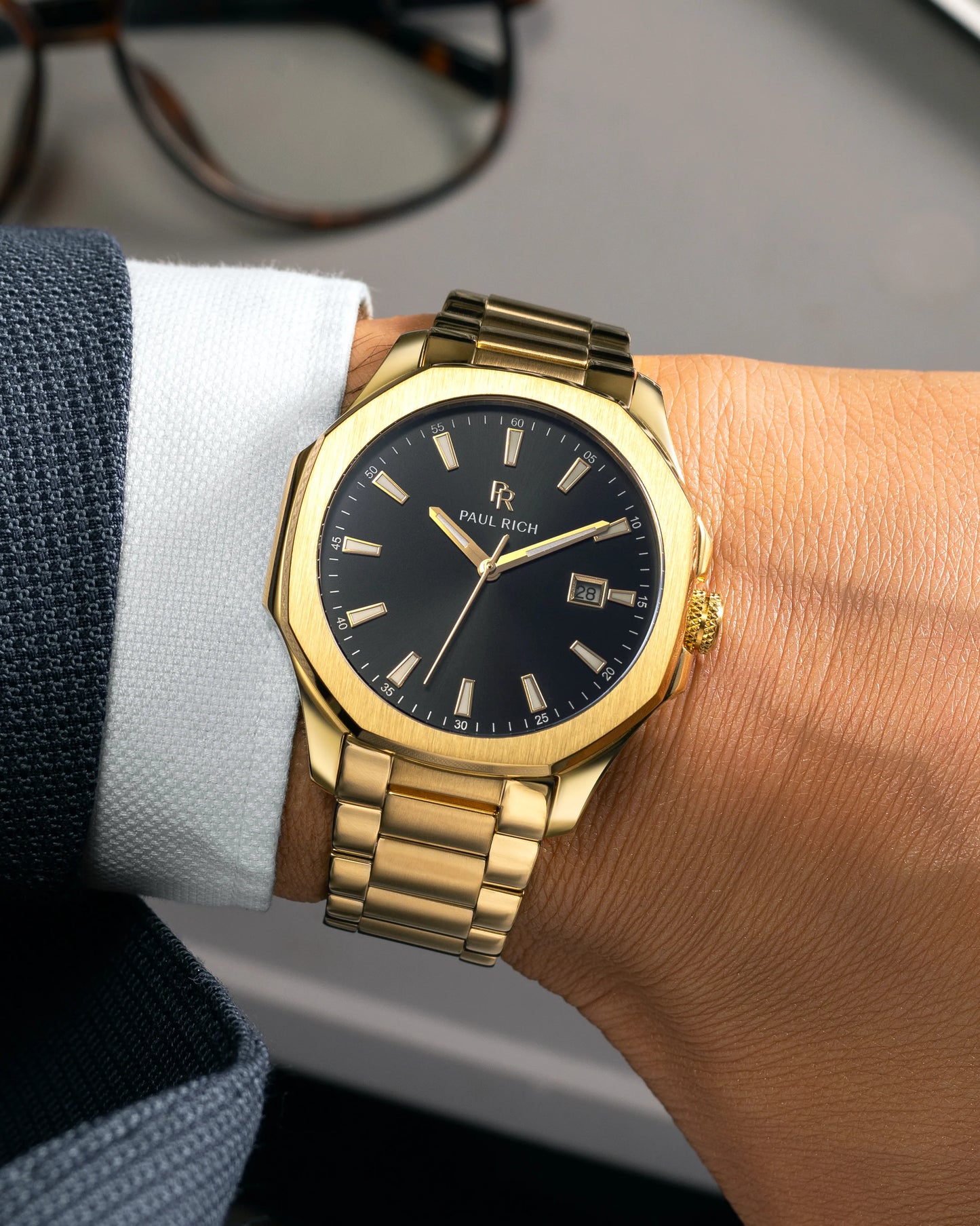 Paul Rich Mercer Goldline | Black Dial