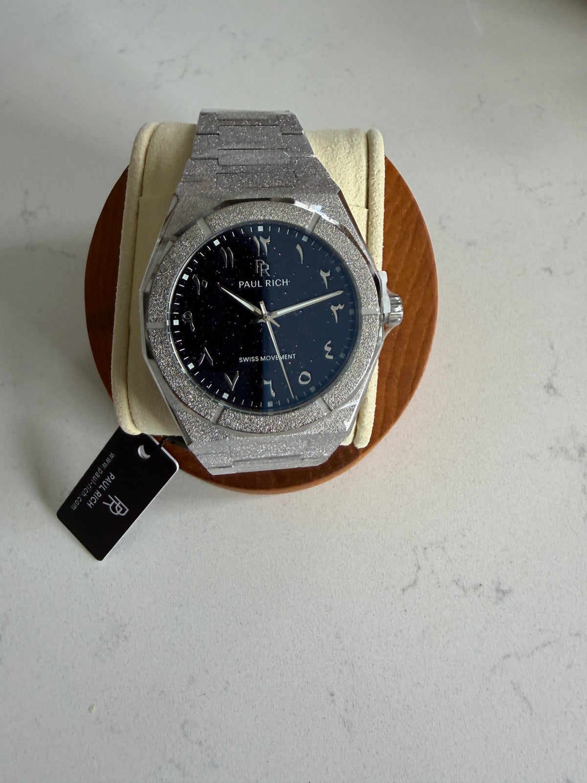 Paul Rich Frosted Star Dust II Arabic Silver Black