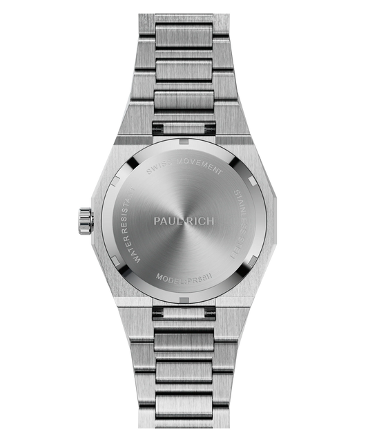 Paul Rich Frosted Star Dust II Arabic Silver Black