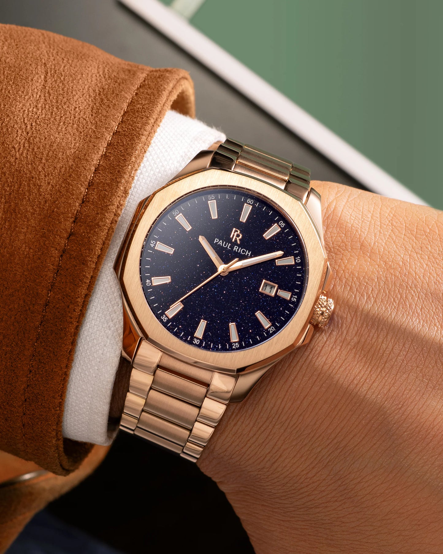 Paul Rich Mercer Regent Aventurine Blue Watch product image from The Wrist Supply