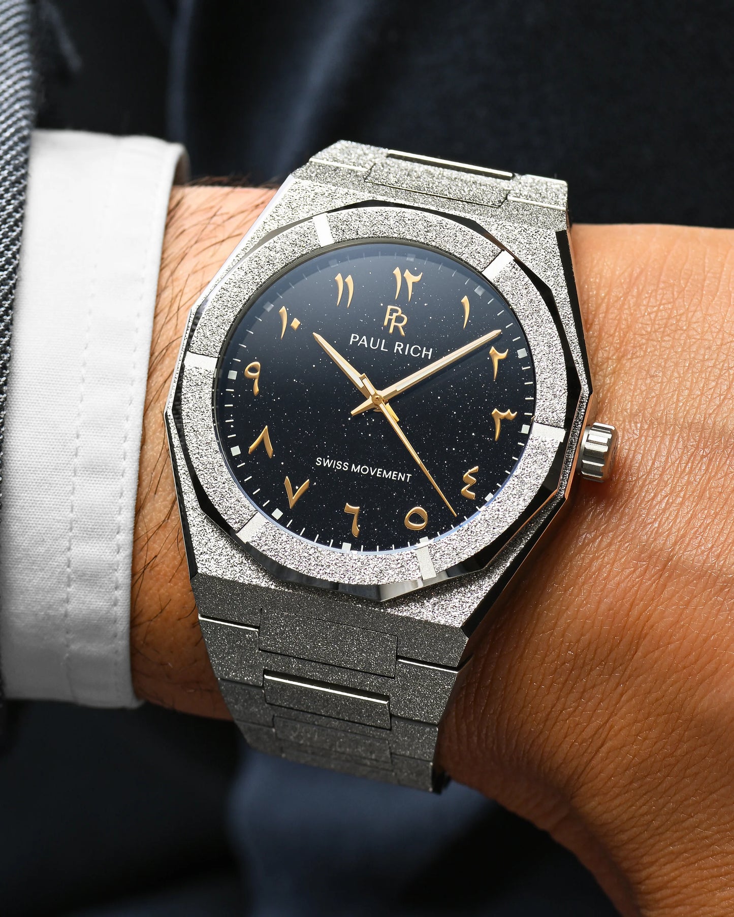 Paul Rich Frosted Star Dust II Gilded Mirage | Black Dial