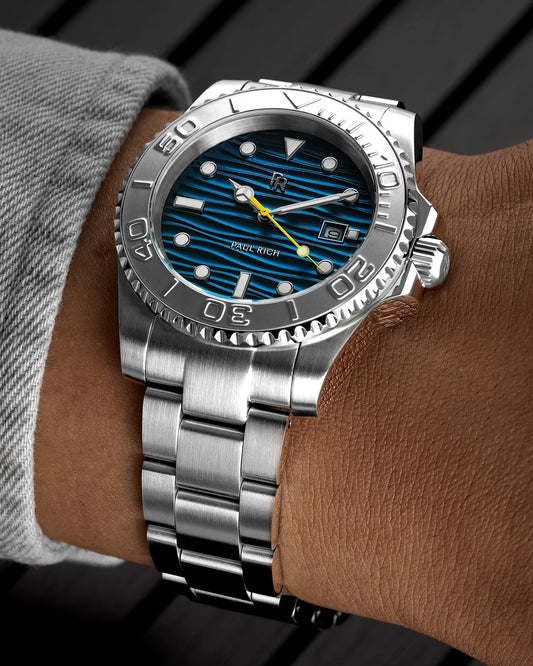Paul Rich Crystal Bay Azure Sea Watch product image from The Wrist Supply
