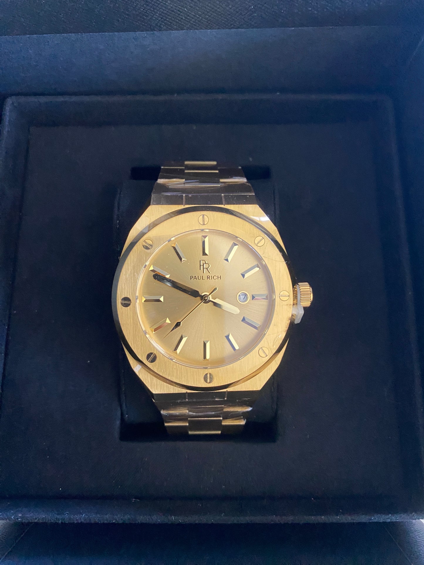 Paul Rich Midas Touch Gold | All-Gold Signature Watch | Sunray Dial | 45mm