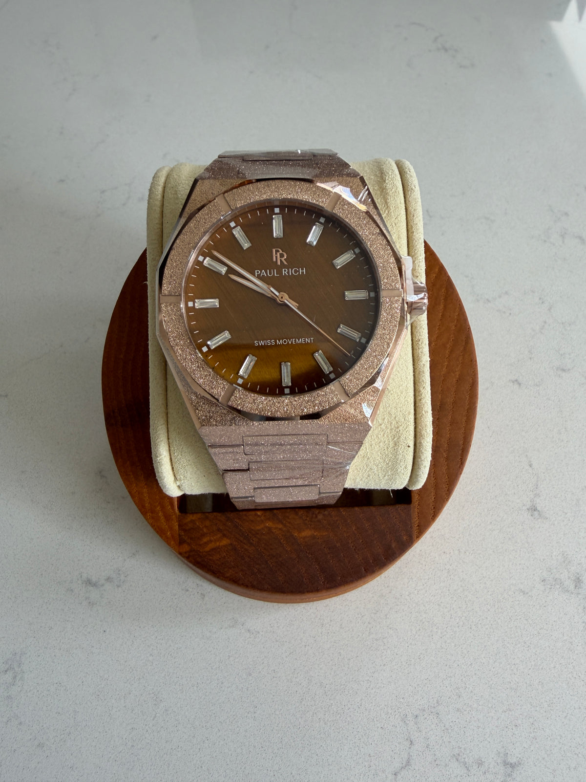 Paul Rich Frosted Tiger Flare Rose Gold