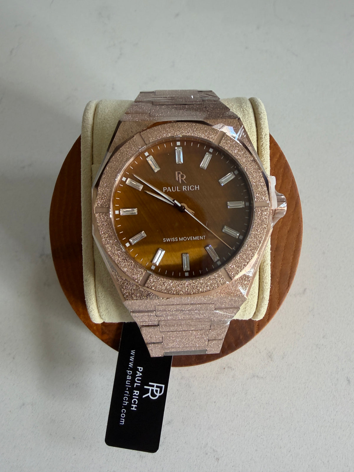 Paul Rich Frosted Tiger Flare Rose Gold