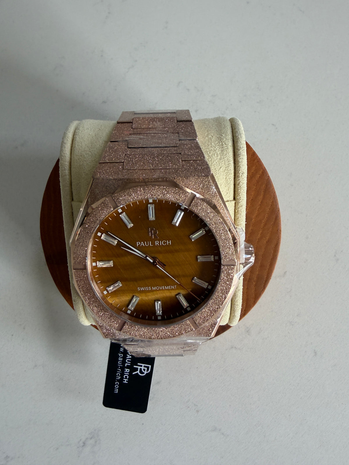 Paul Rich Frosted Tiger Flare Rose Gold