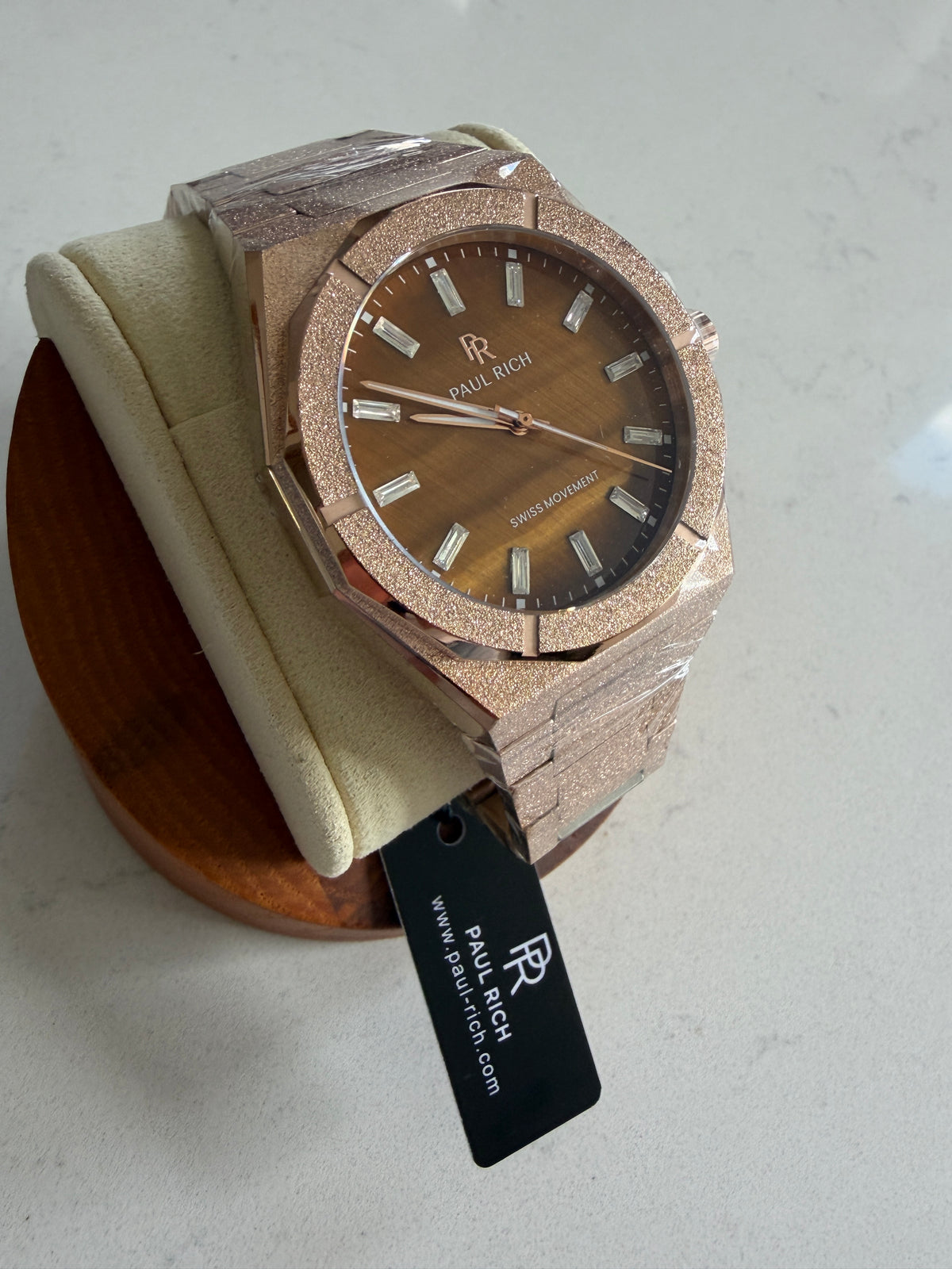 Paul Rich Frosted Tiger Flare Rose Gold