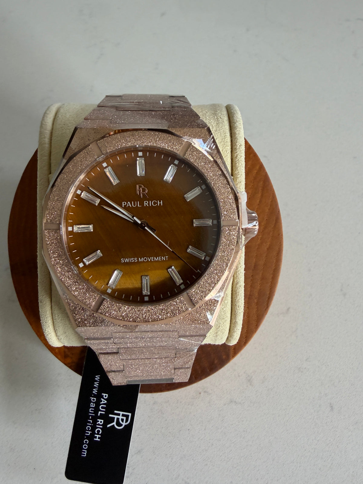 Paul Rich Frosted Tiger Flare Rose Gold