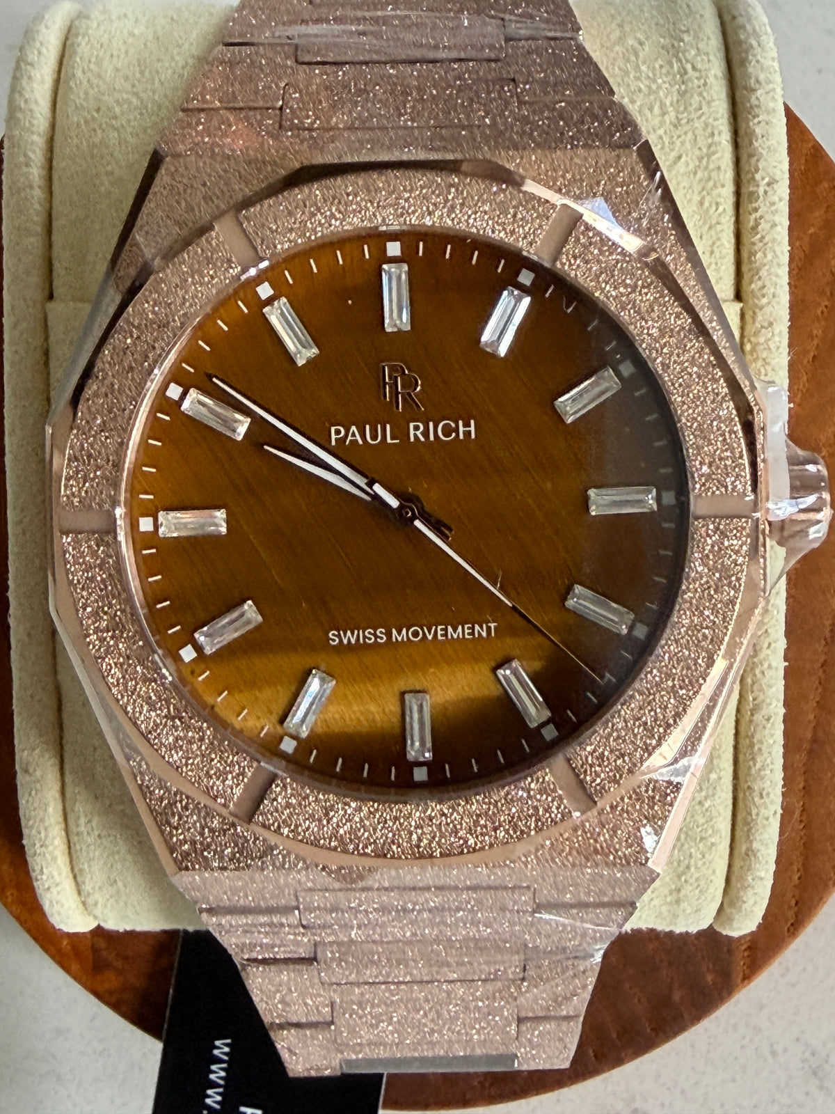 Paul Rich Frosted Tiger Flare Rose Gold