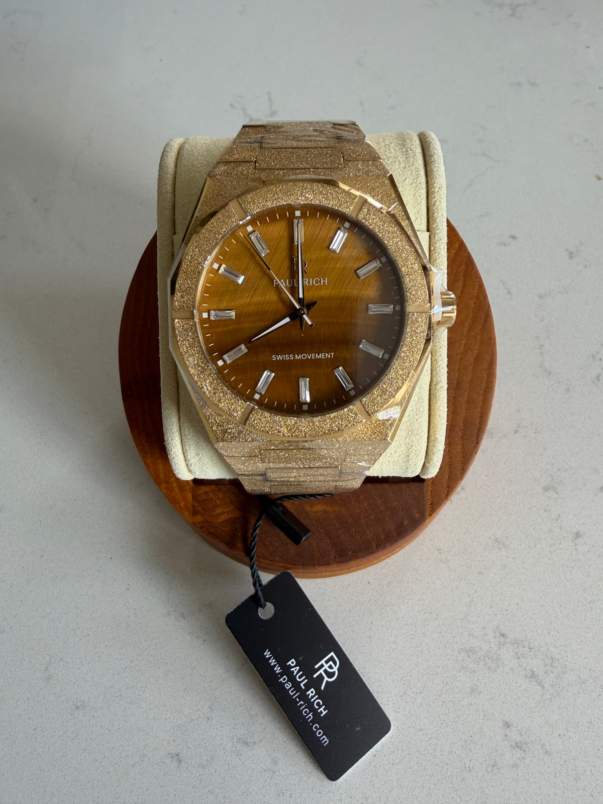 Paul Rich Frosted Tiger Flare Gold