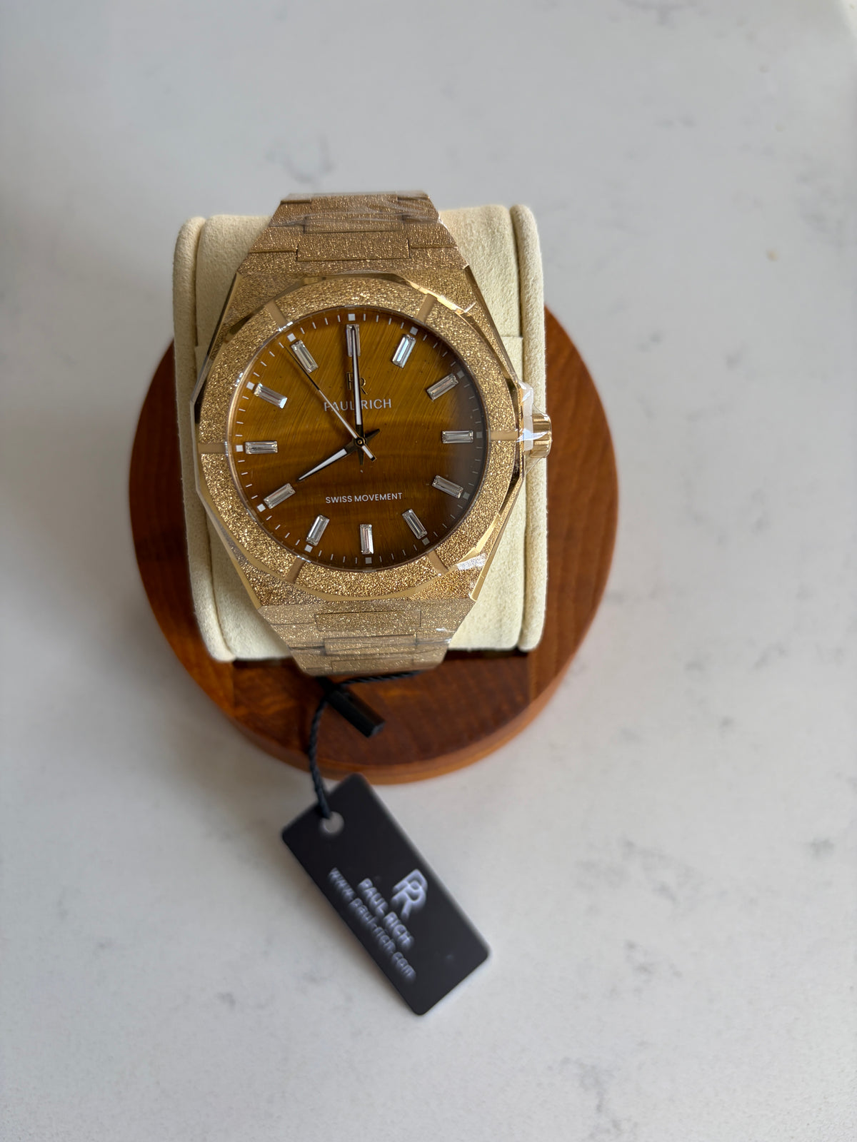 Paul Rich Frosted Tiger Flare Gold