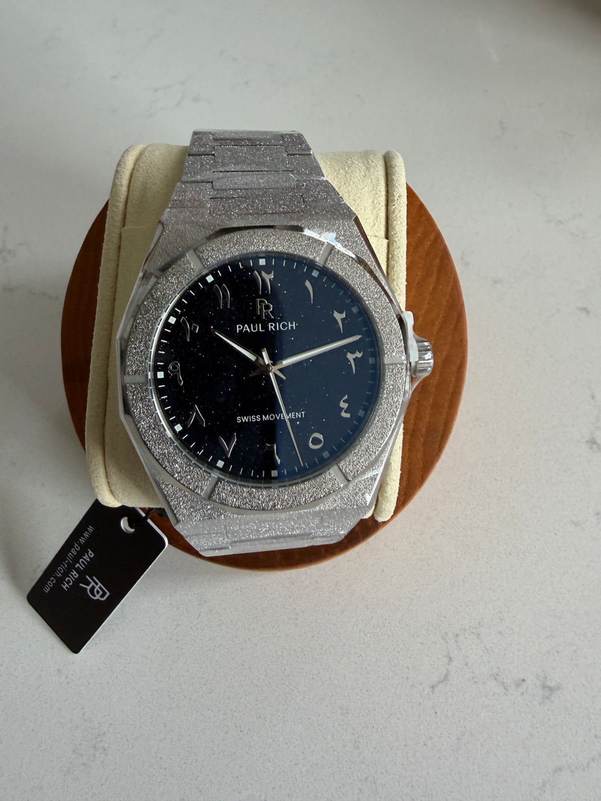 Paul Rich Frosted Star Dust II Arabic Silver Black