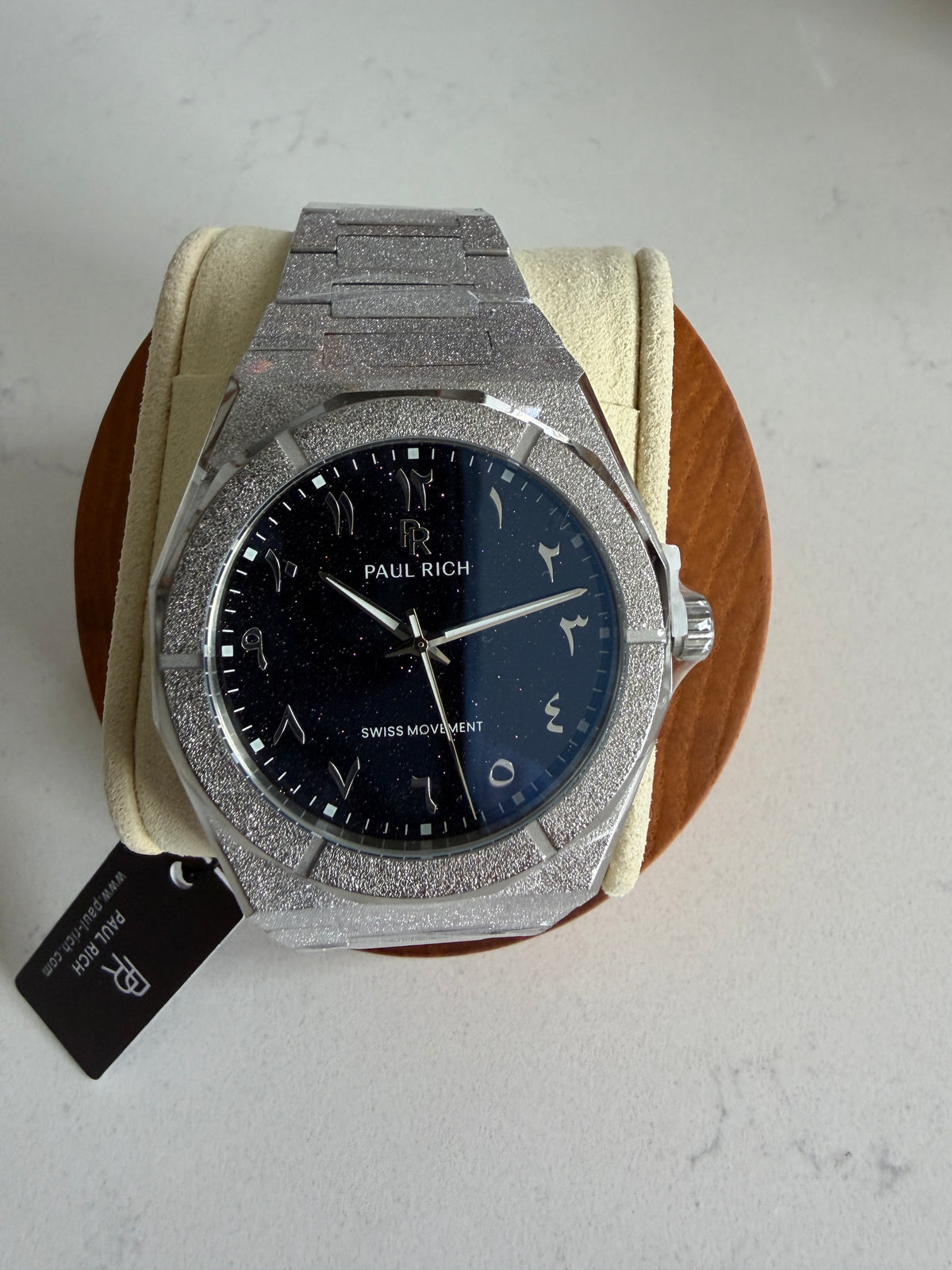 Paul Rich Frosted Star Dust II Arabic Silver Black