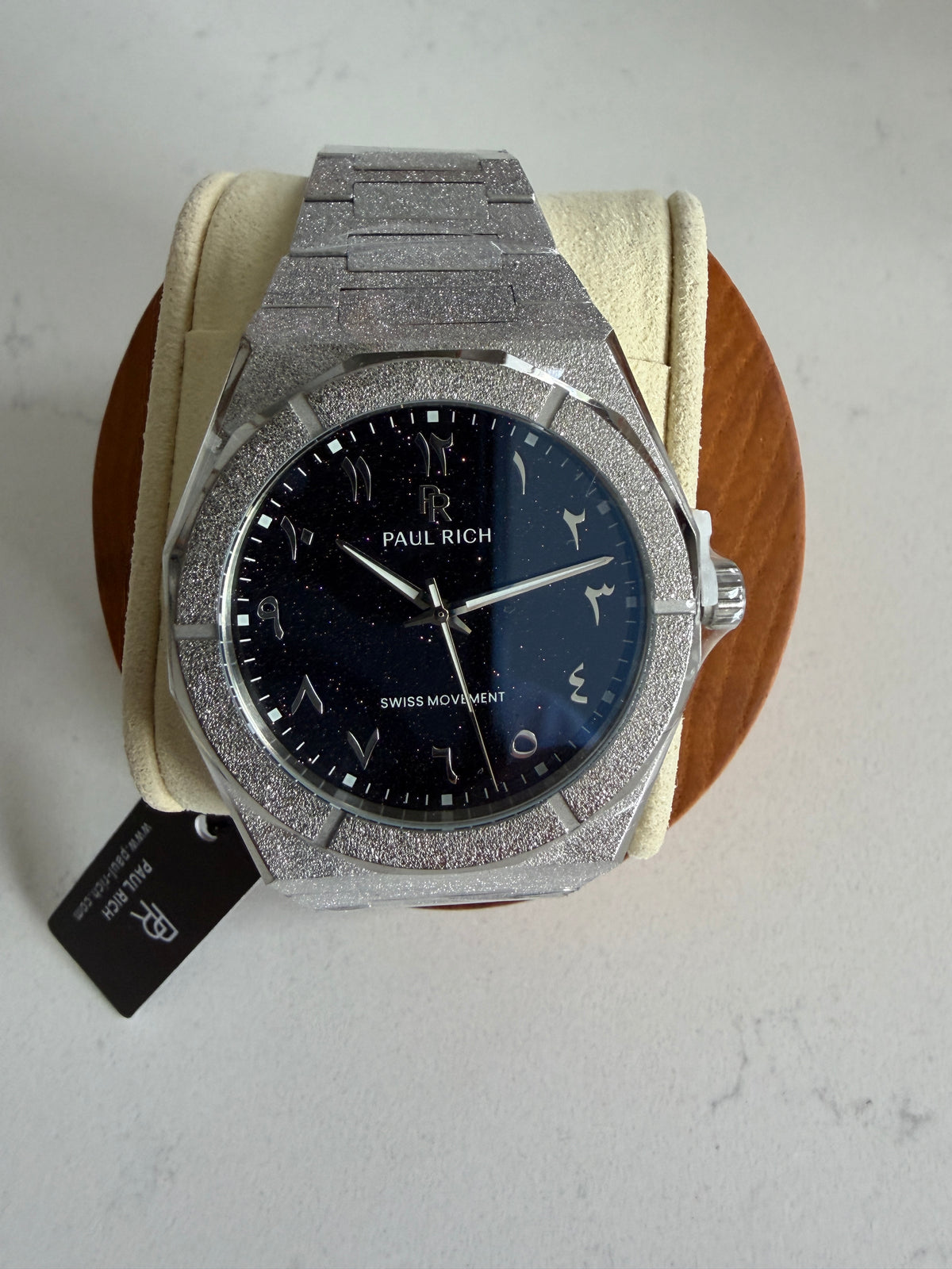 Paul Rich Frosted Star Dust II Arabic Silver Black