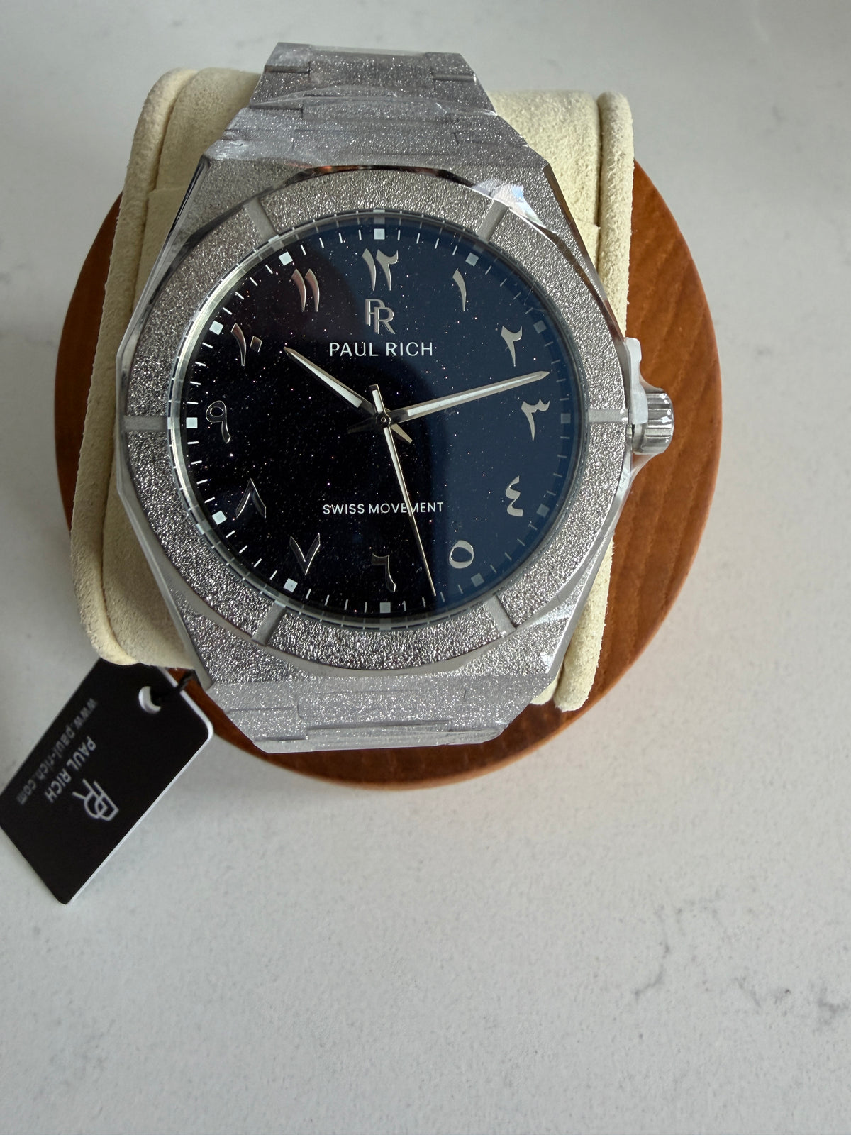 Paul Rich Frosted Star Dust II Arabic Silver Black