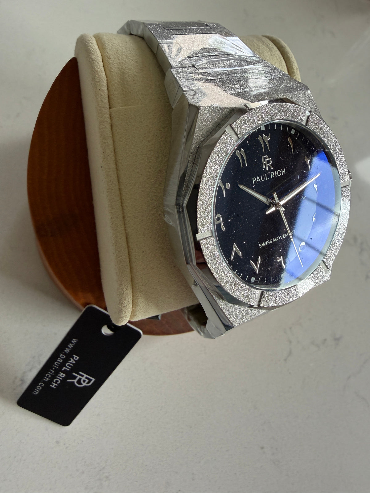 Paul Rich Frosted Star Dust II Arabic Silver Black