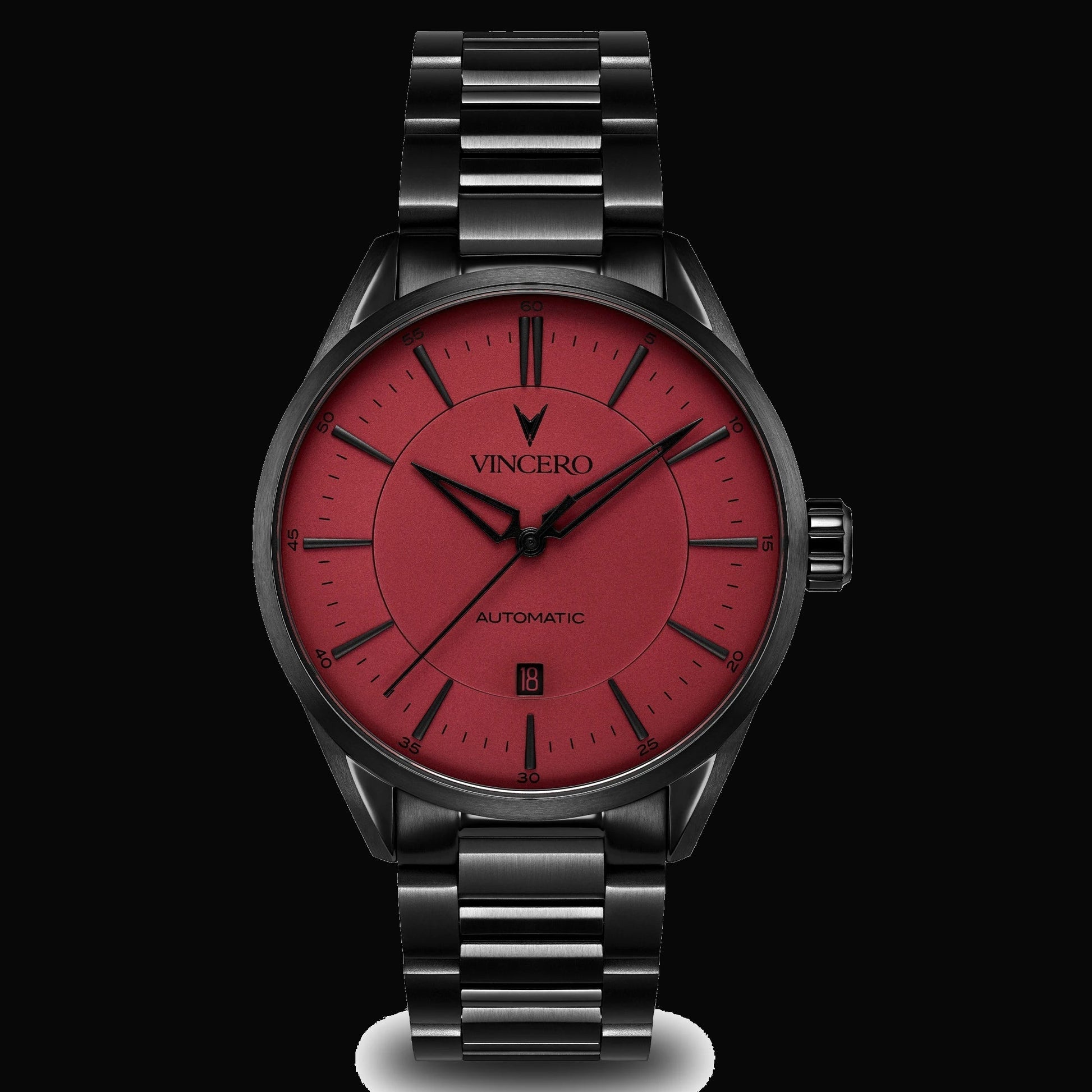 Vincero Icon Automatic Black Ember Edition