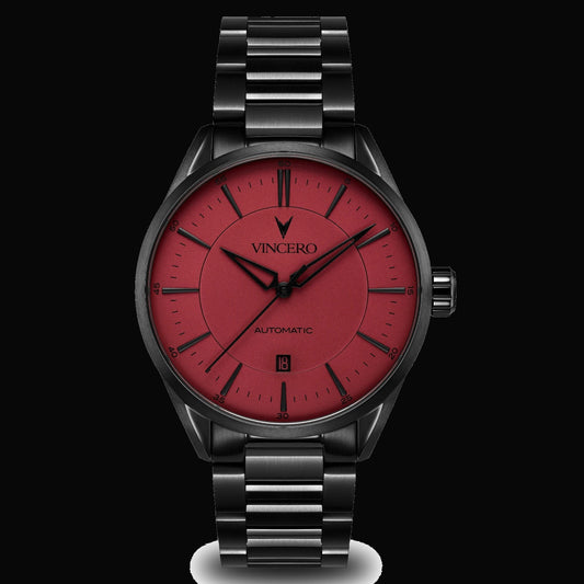 Vincero Icon Automatic Black Ember Edition