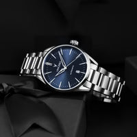 Vincero Icon Automatic - Silver/Blue