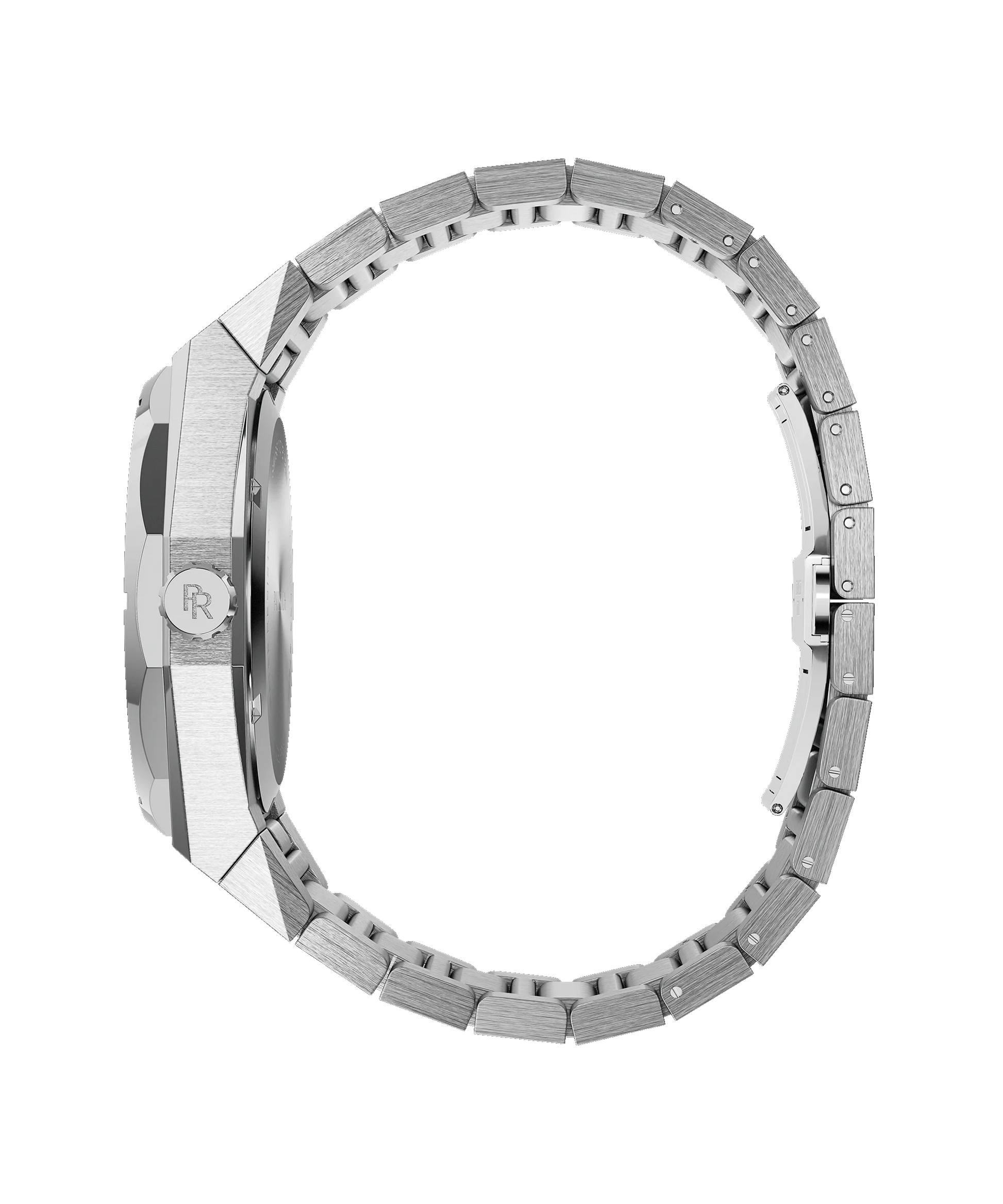 Paul Rich Star Dust II Silver Red Dial Watch product image from The Wrist Supply