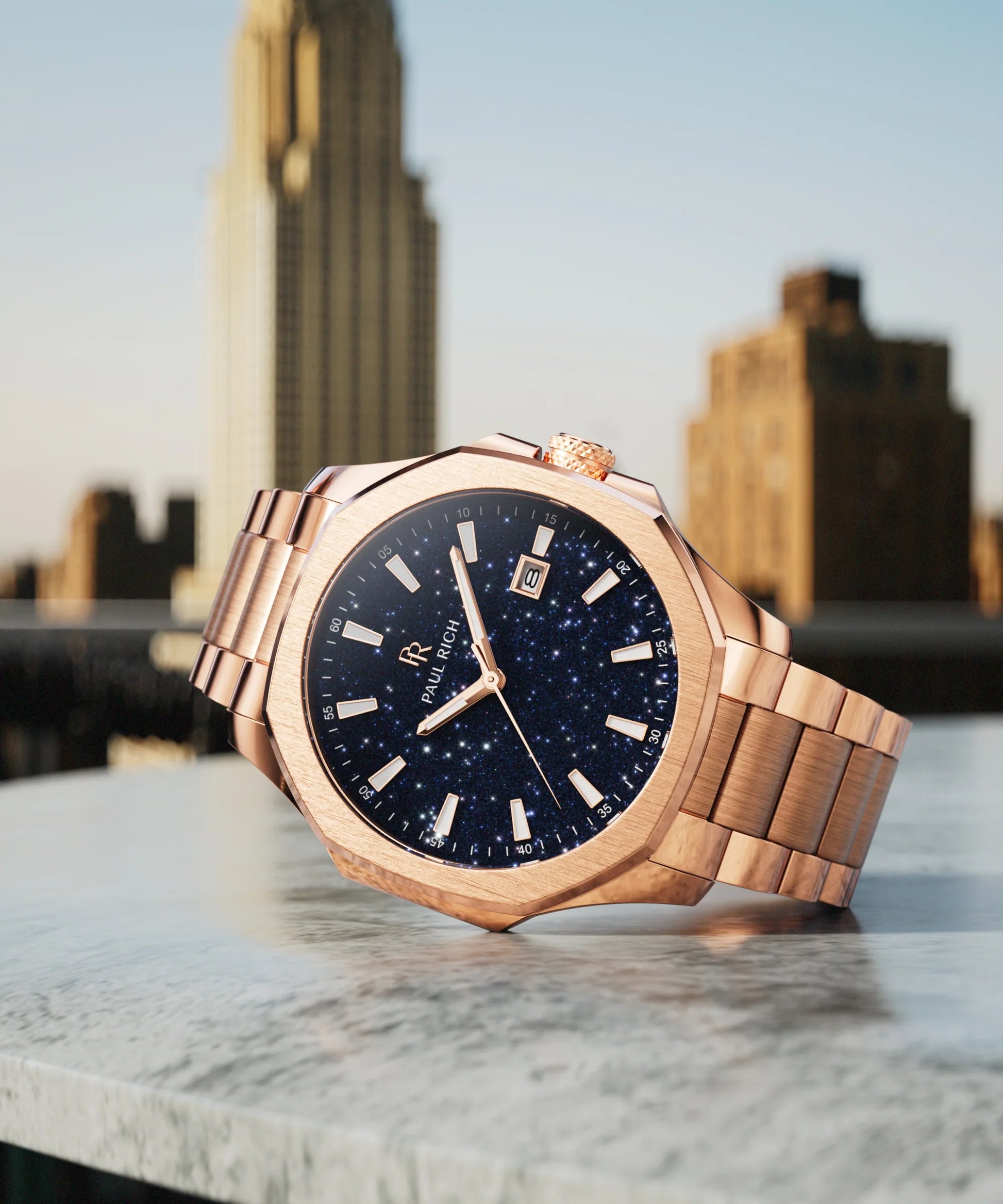 Paul Rich Mercer Regent Aventurine Blue Watch product image from The Wrist Supply