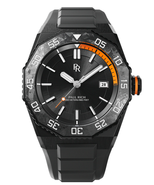 Paul Rich Aquacarbon Pro Shadow Black Watch product image from The Wrist Supply