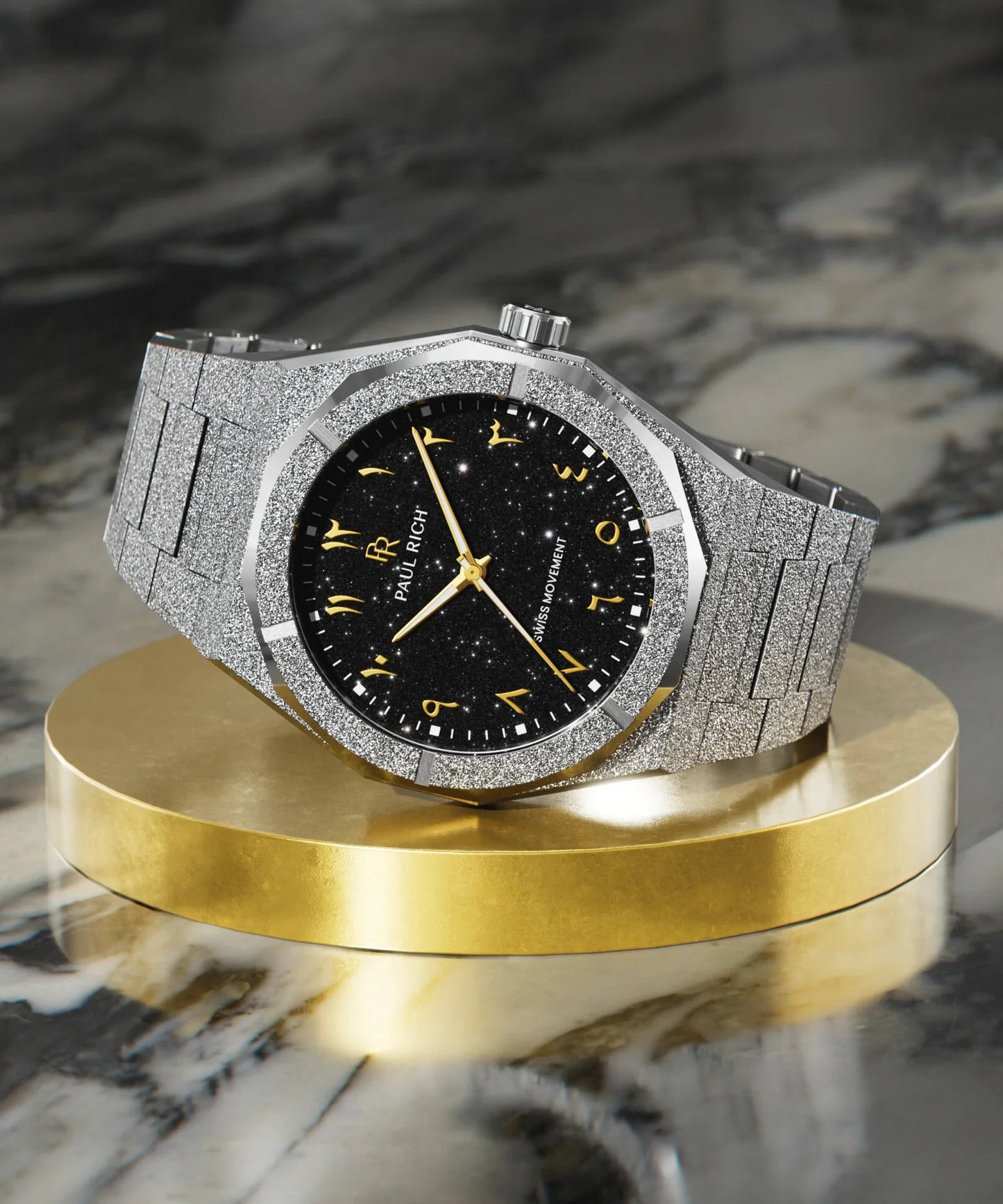 Paul Rich Frosted Star Dust II Gilded Mirage | Black Dial