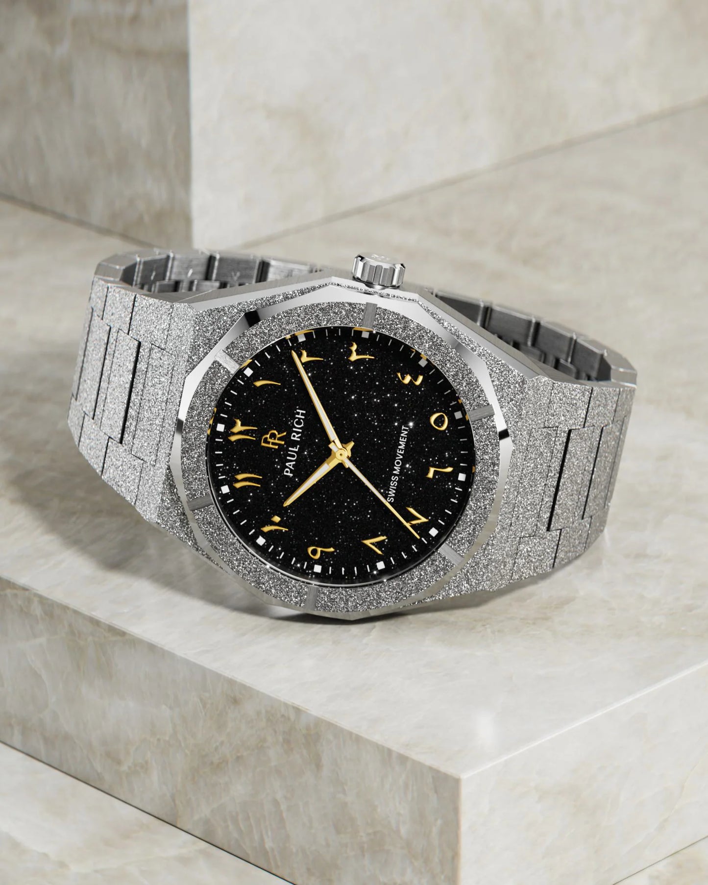 Paul Rich Frosted Star Dust II Gilded Mirage | Black Dial