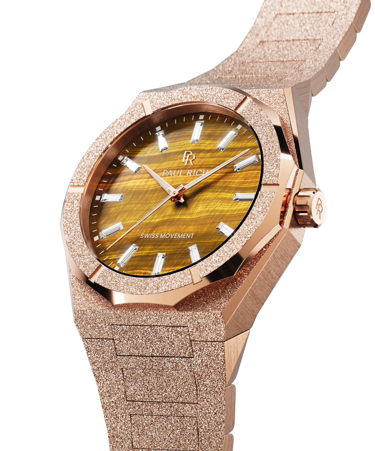 Paul Rich Frosted Tiger Flare Rose Gold