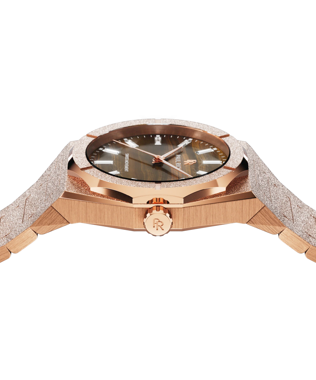 Paul Rich Frosted Tiger Flare Rose Gold