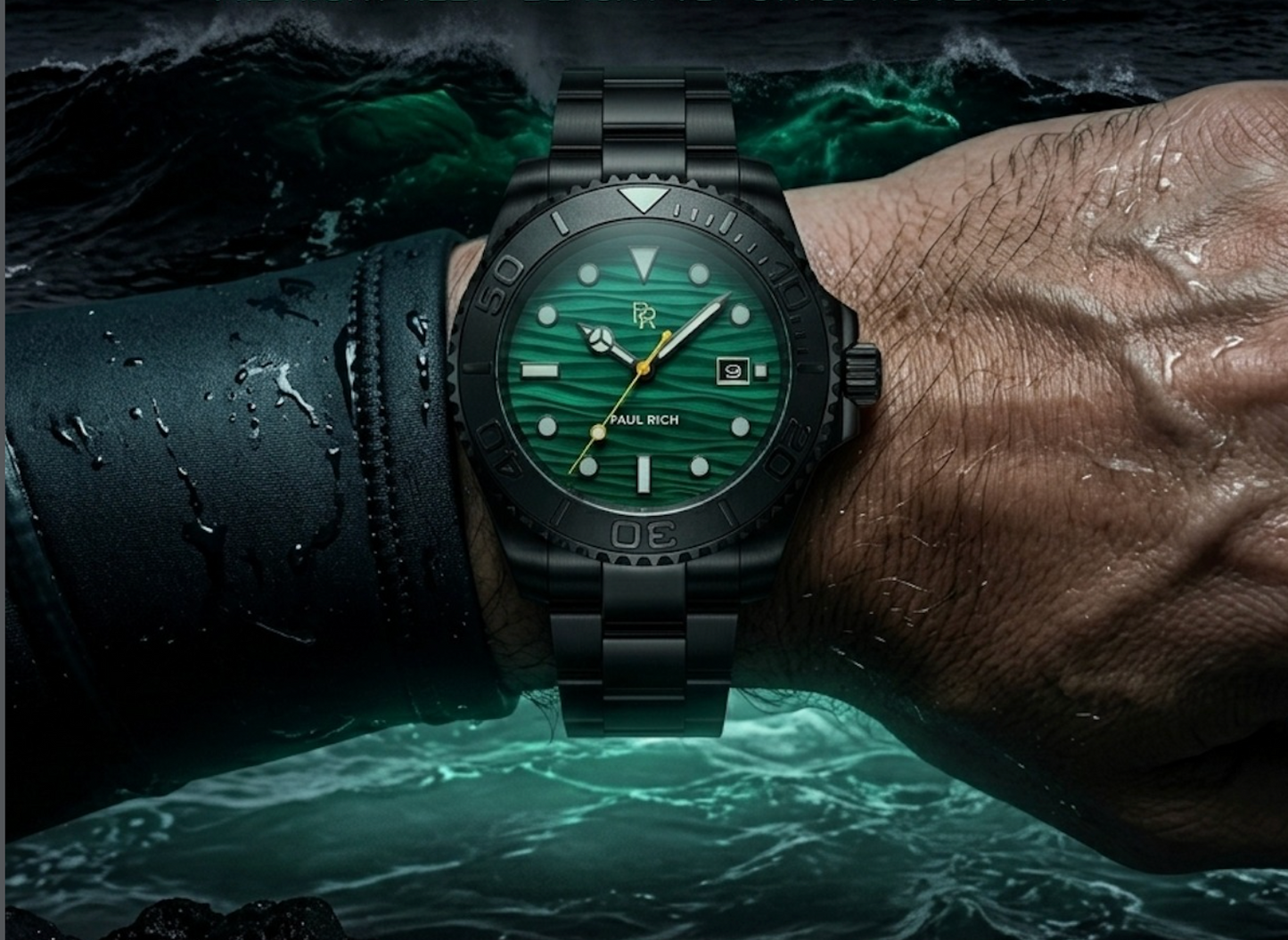 Paul Rich Crystal Bay Midnight Reef Watch product image from The Wrist Supply
