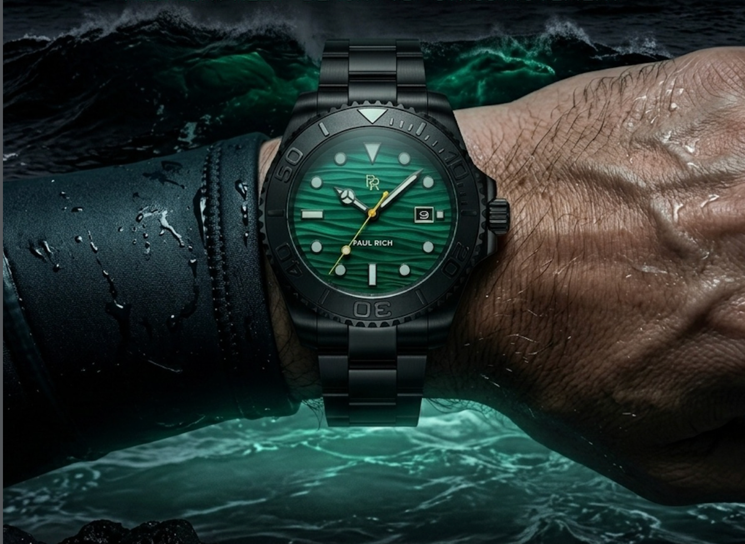 Paul Rich Crystal Bay Midnight Reef Watch product image from The Wrist Supply