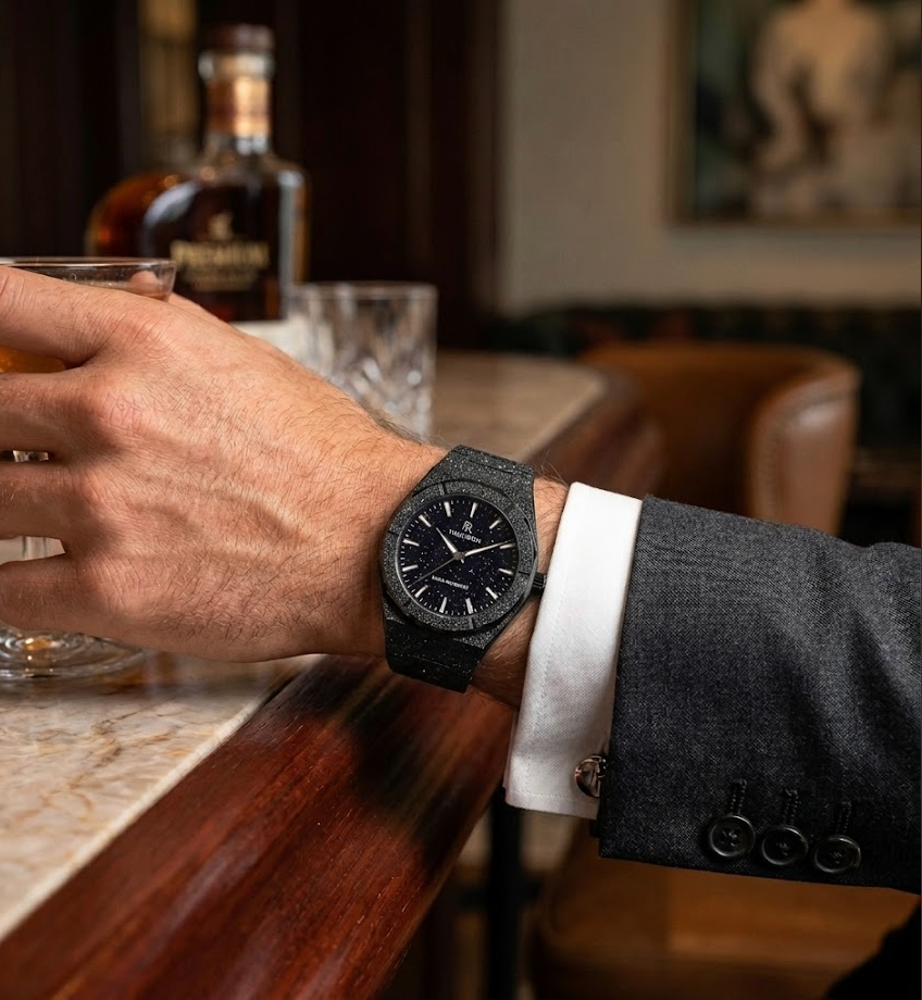 Paul Rich Frosted Star Dust II Blue Dial Watch product image from The Wrist Supply