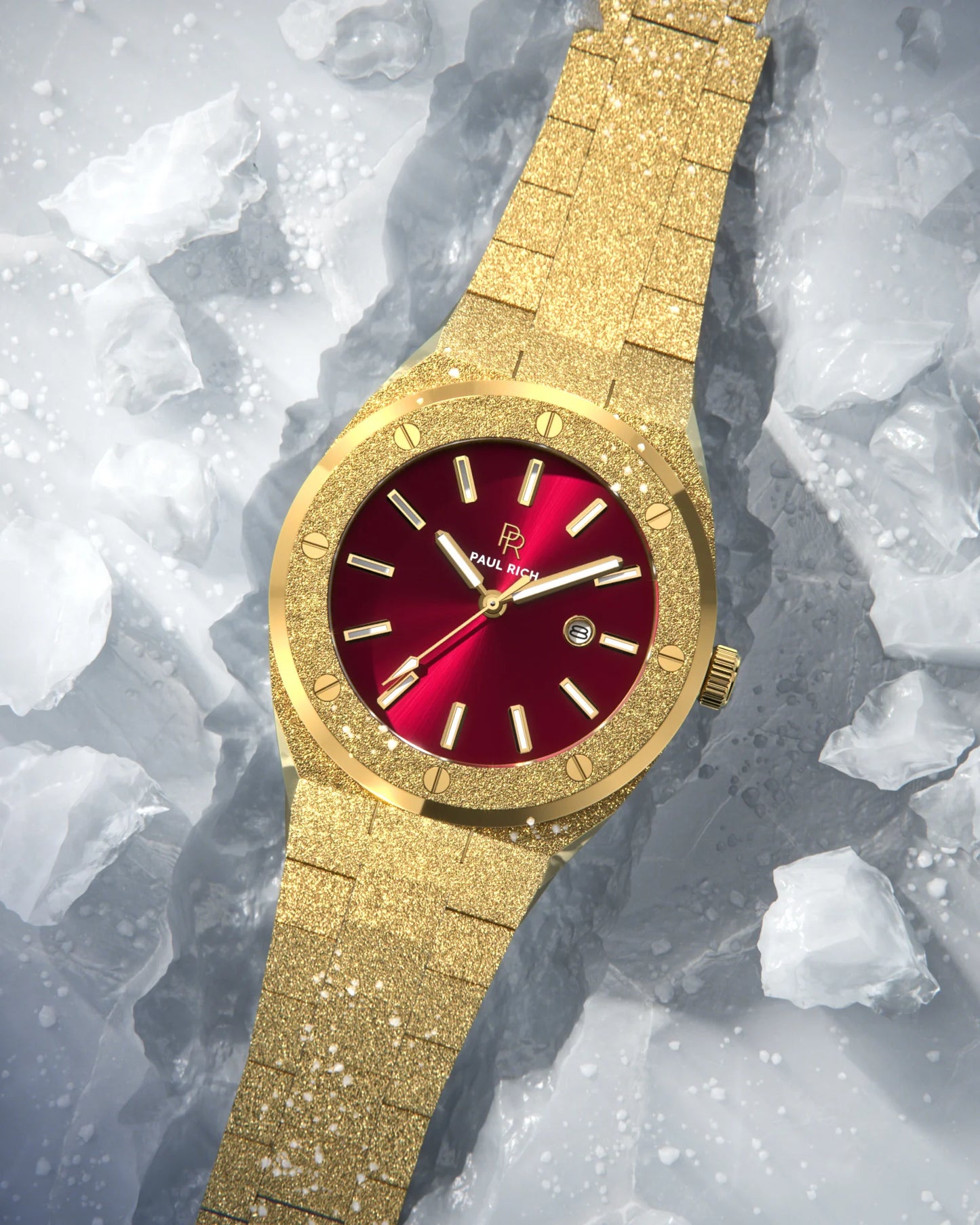 Frosted Sultan's Ruby