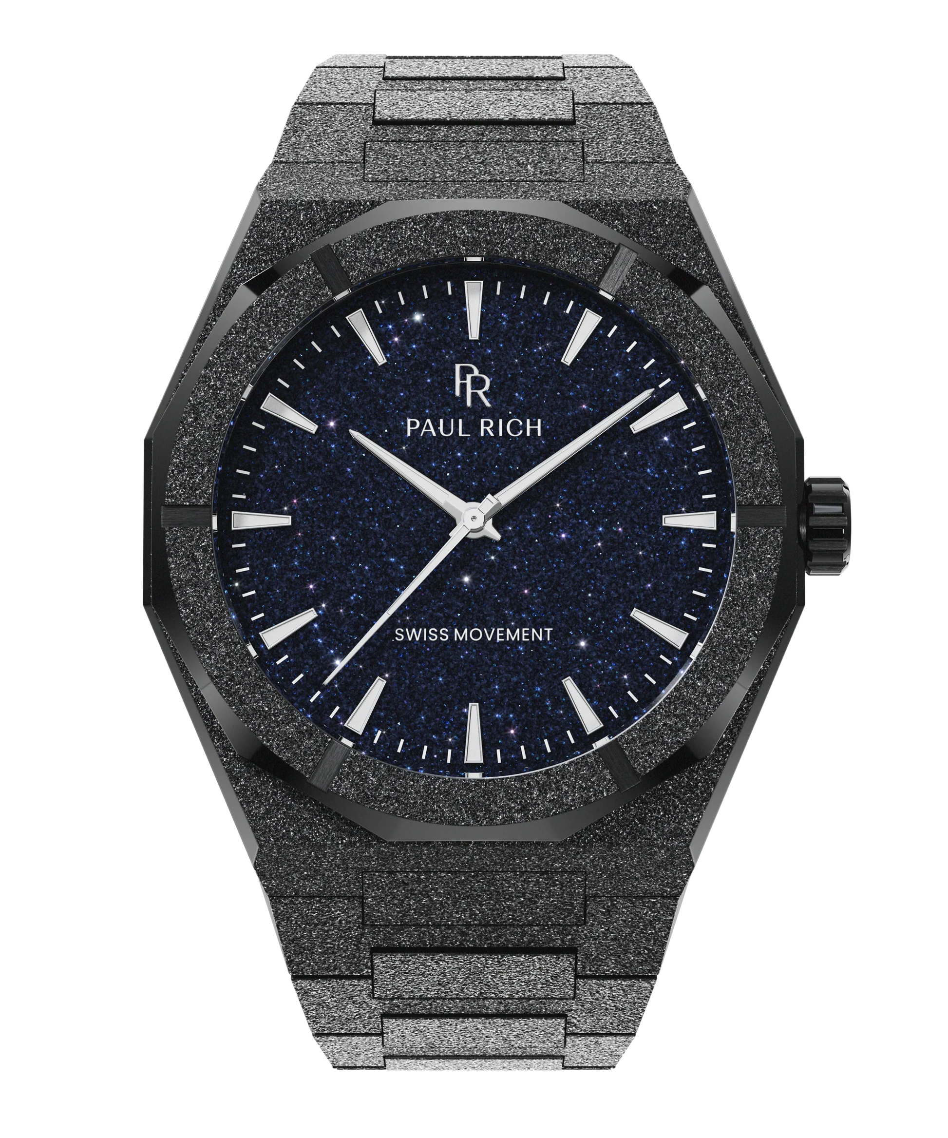 Paul Rich Frosted Star Dust II Blue Dial Watch product image from The Wrist Supply