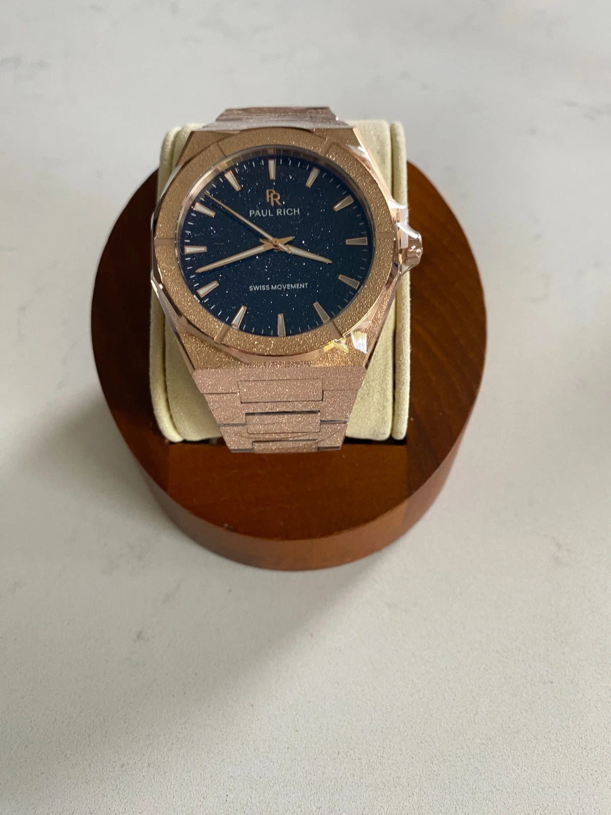 Paul Rich Frosted Star Dust II Rose Gold Aventurine Dial Watch product image from The Wrist Supply