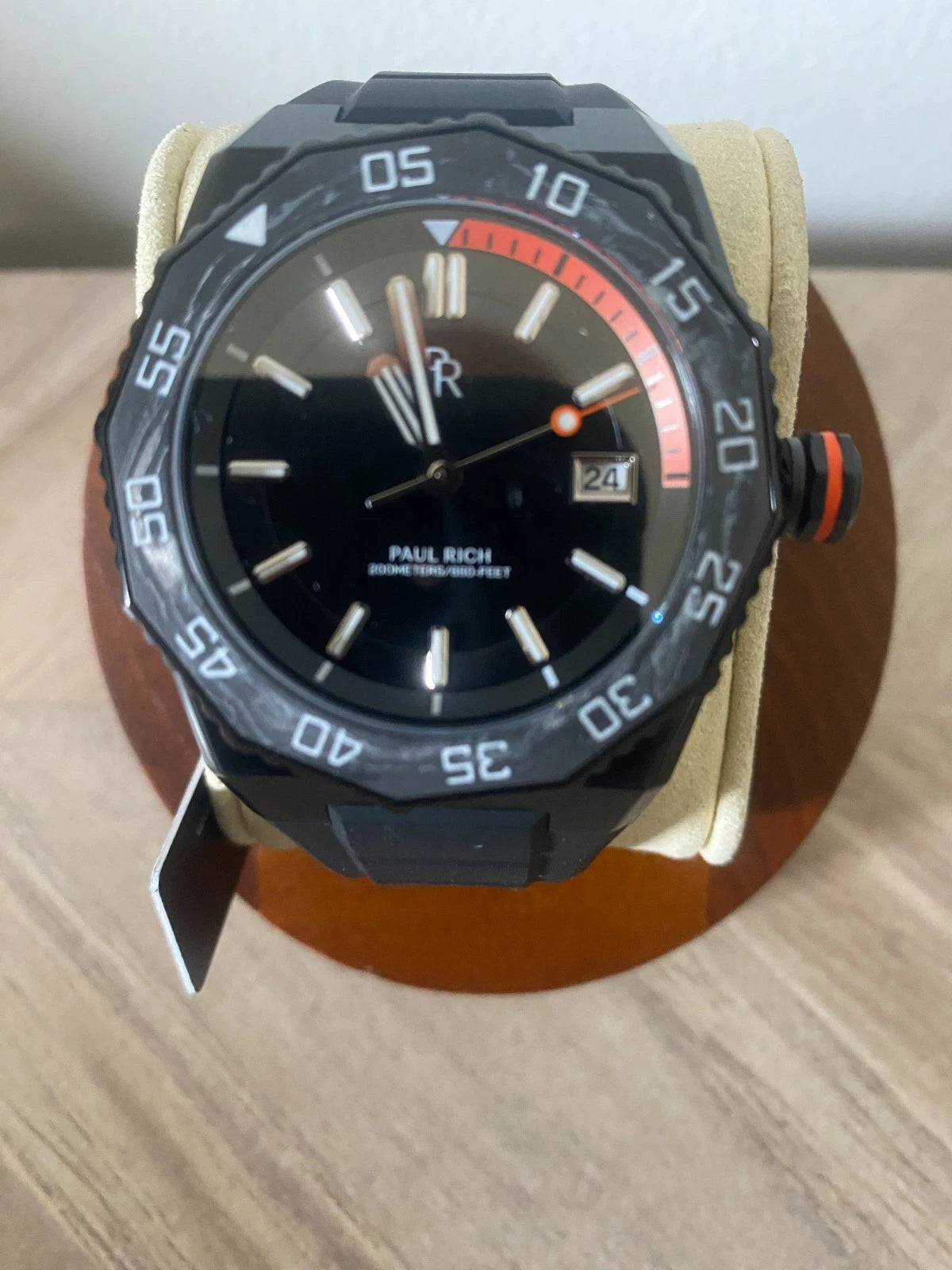 Paul Rich Aquacarbon Pro Shadow Black Watch product image from The Wrist Supply