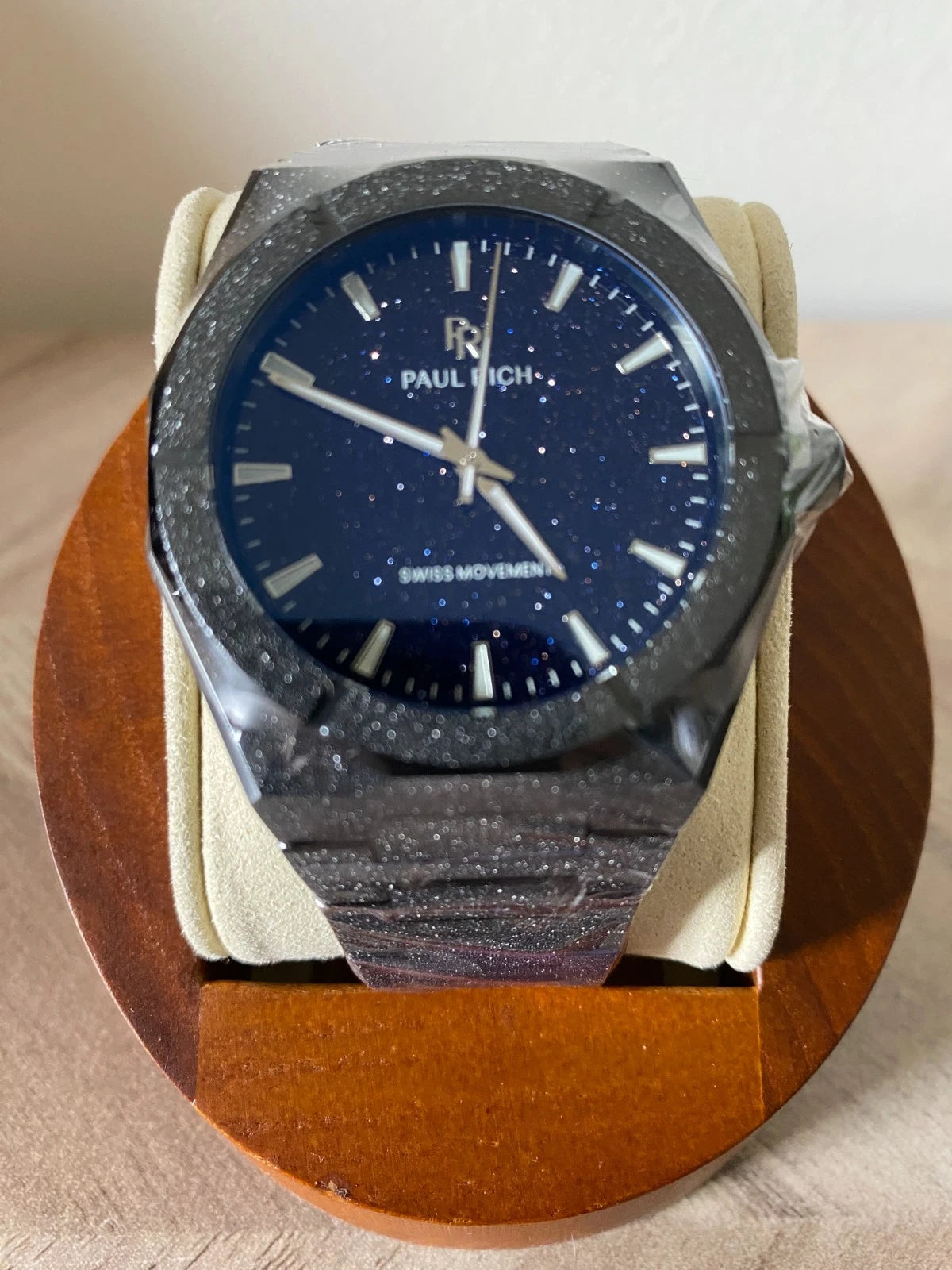 Paul Rich Frosted Star Dust II Blue Dial Watch product image from The Wrist Supply